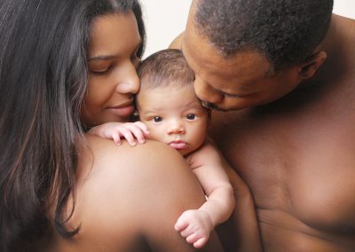 beautiful photography of baby and parents