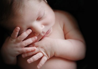 newborn hands