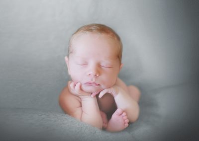 newborn posing