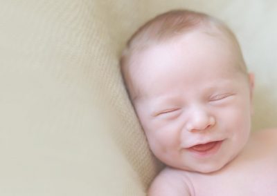 newborn smile