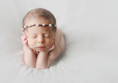 newborn posing